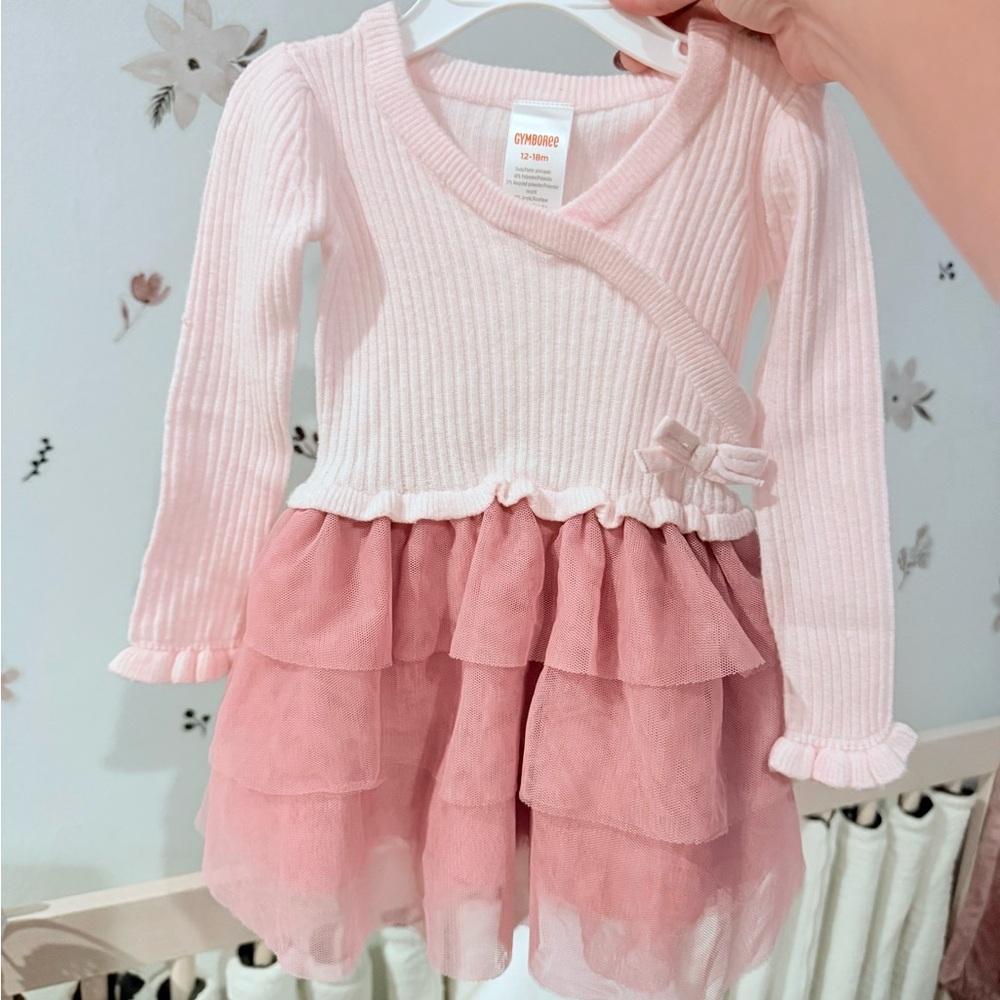 Gymboree Light Pink Layered Dress